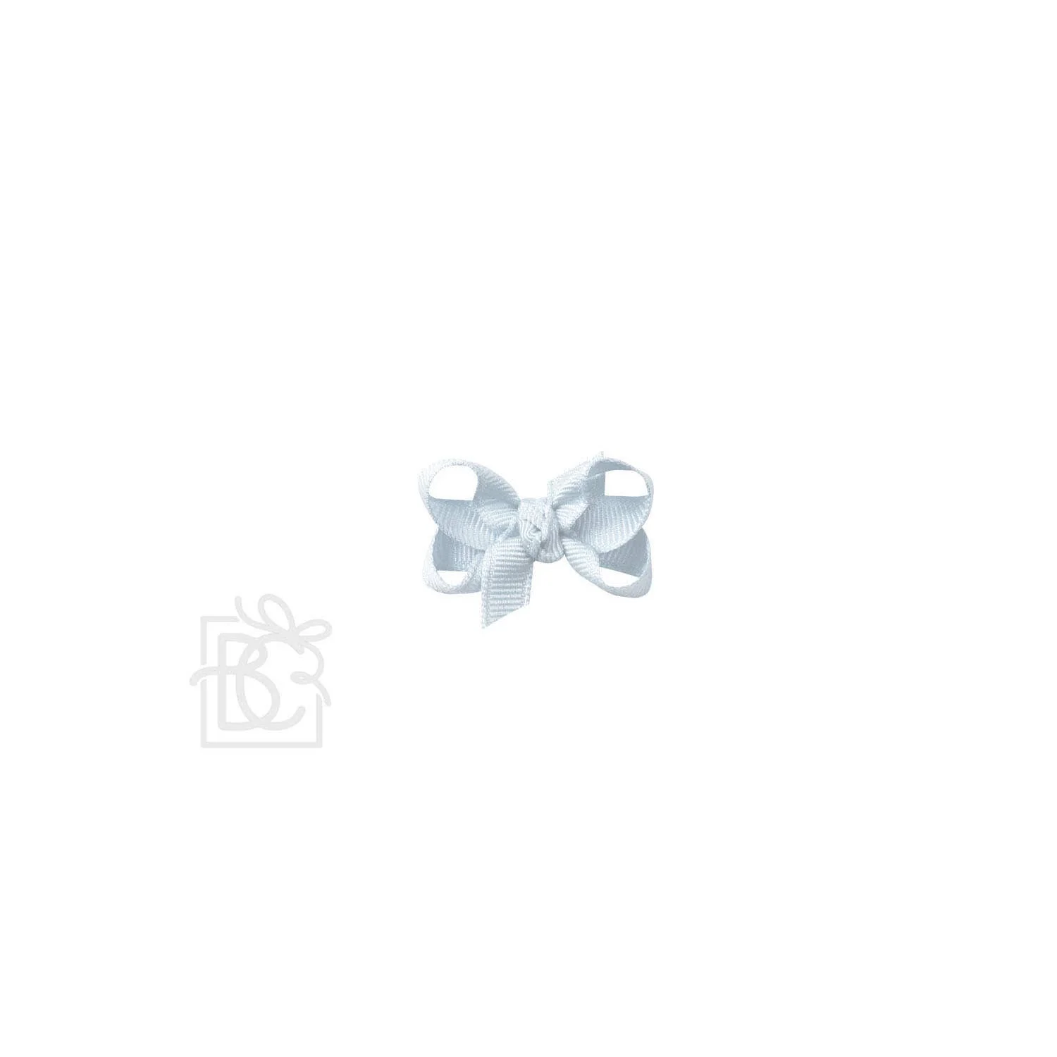 Beyond Creations, LLC - SIGNATURE GROSGRAIN BOW ON CLIP: 4.5" Large - 1.5" Ribbon on Alligator Clip / ANTIQUE WHITE - Image 12