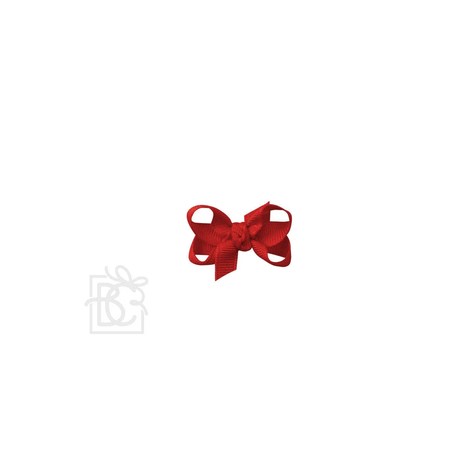 Beyond Creations, LLC - SIGNATURE GROSGRAIN BOW ON CLIP: 4.5" Large - 1.5" Ribbon on Alligator Clip / RED - Image 25