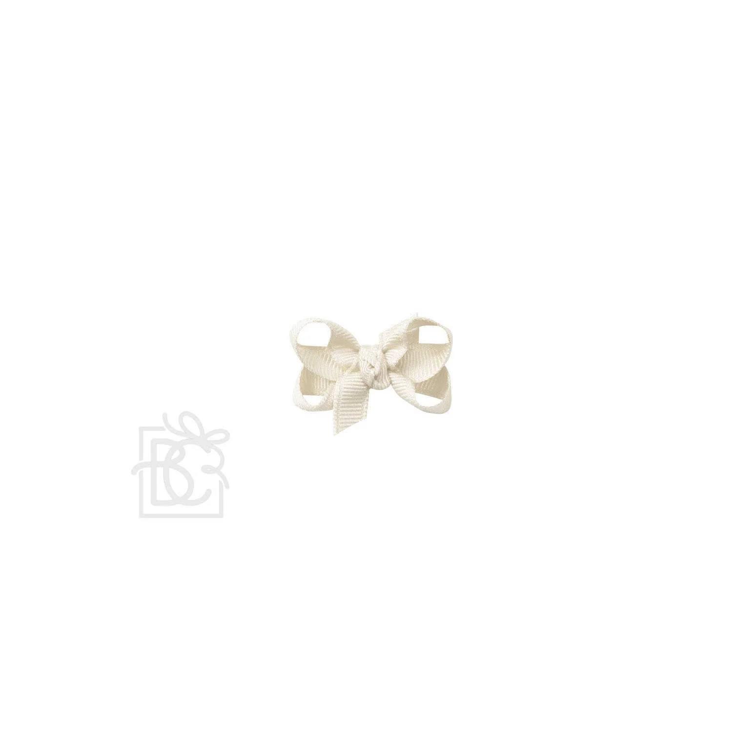 Beyond Creations, LLC - SIGNATURE GROSGRAIN BOW ON CLIP: 5.5" Huge - 2.25" Ribbon on Alligator Clip / BLUEBIRD - Image 6