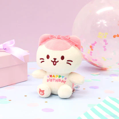 Birthday Kittiroll Plush Sitting