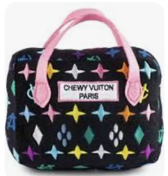 Black Monogram Chewy Vuiton Handbag