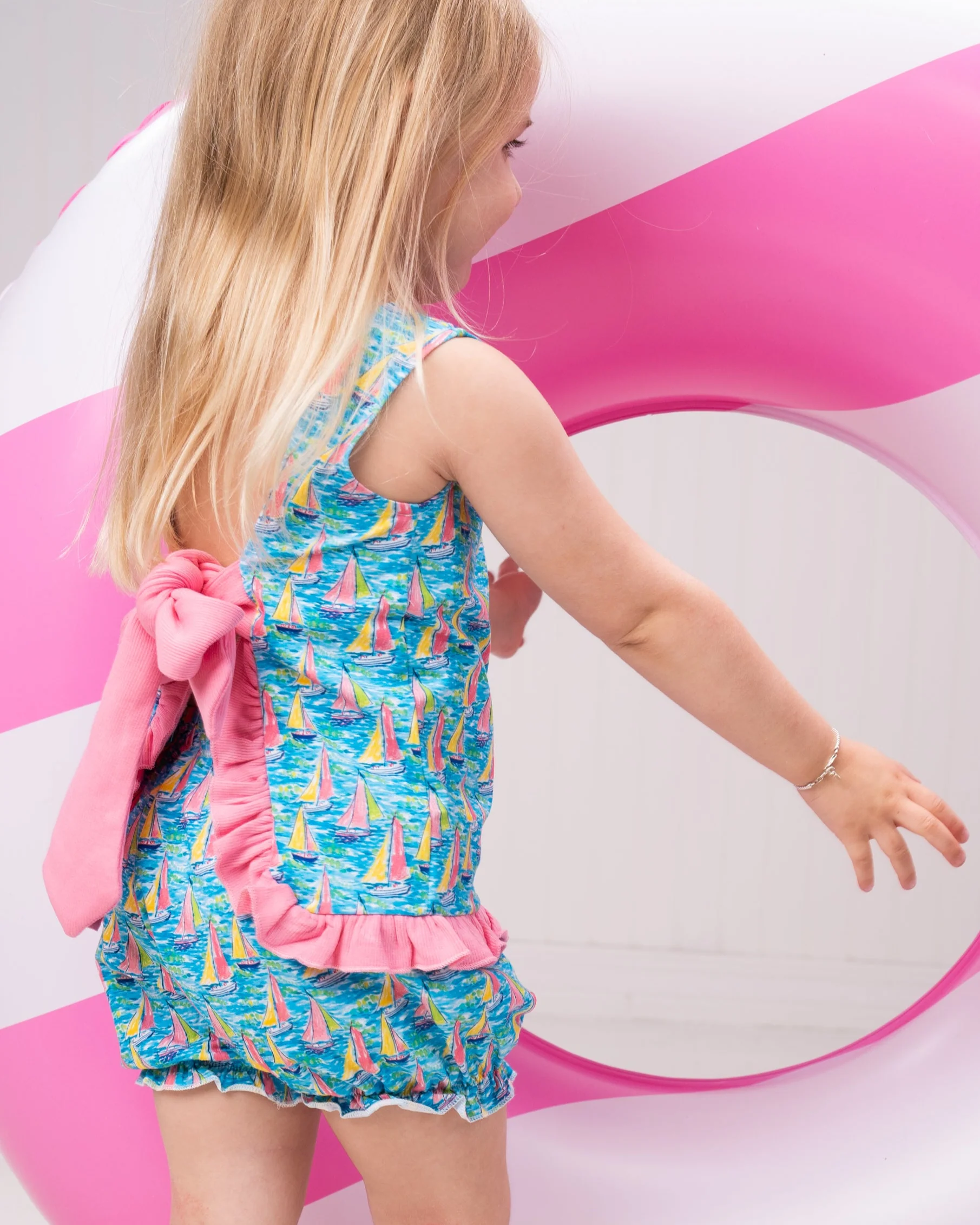 Blakely Preppy Sailboat Bloomer Sets - Image 3