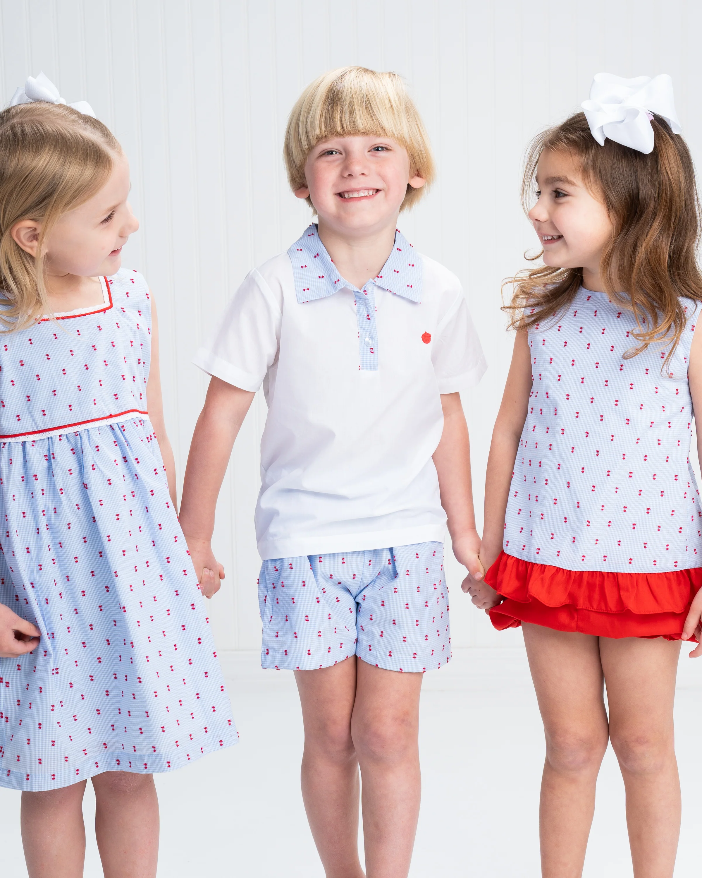 Blakely Star Spangled Swiss Dot Bloomer Set - Image 5