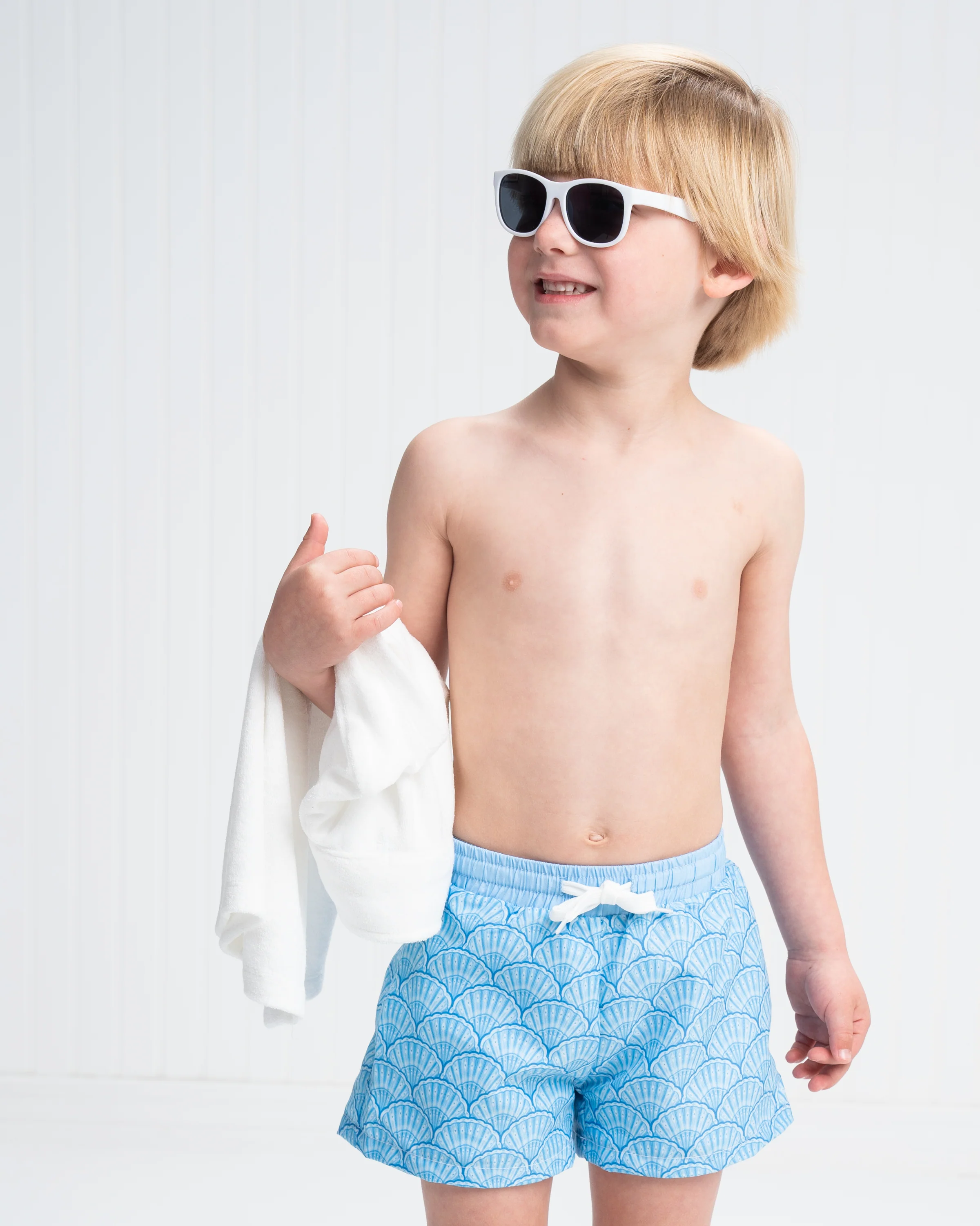 Blue Shells Boy Trunks - Image 2