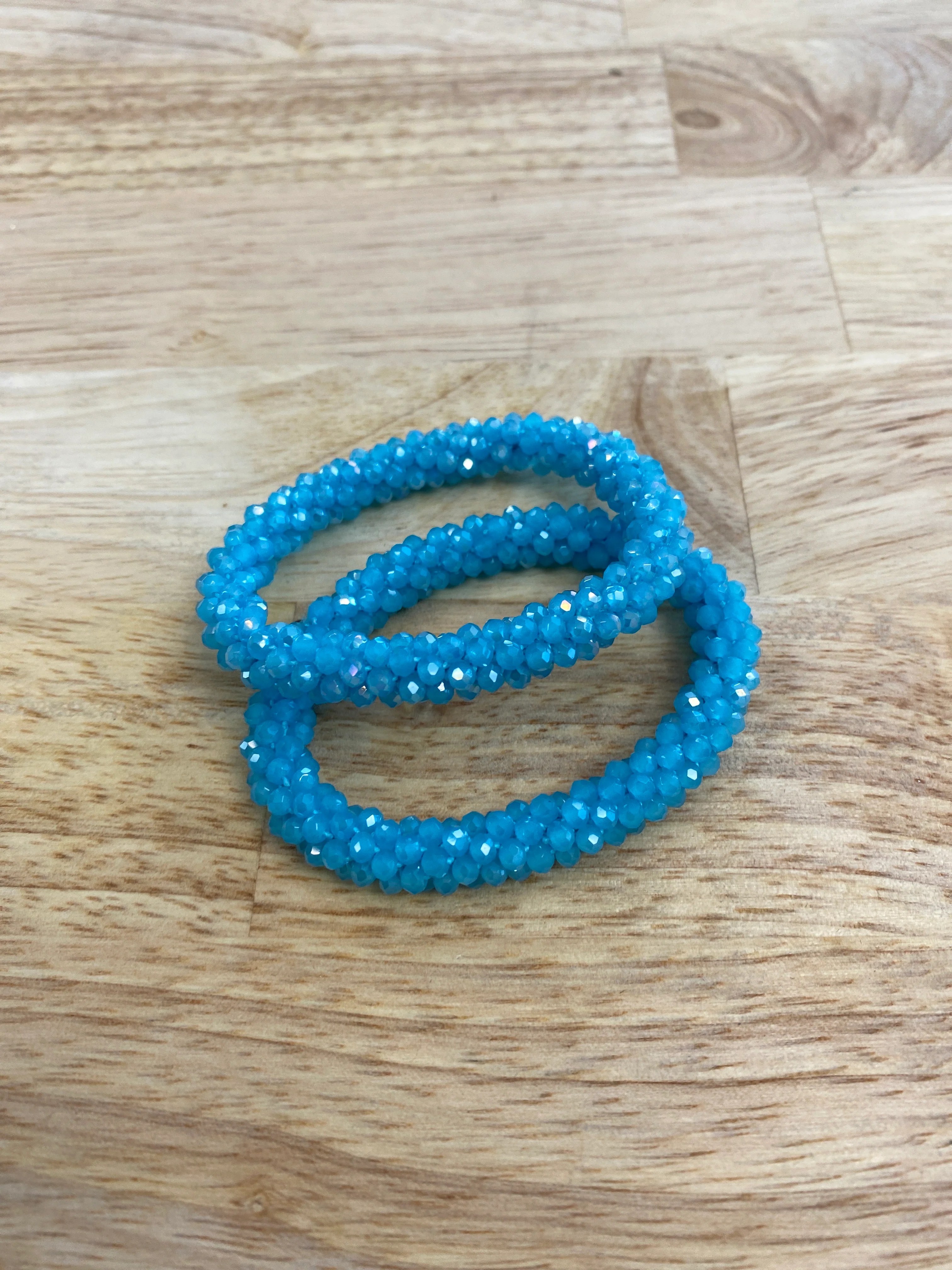 Blue Shimmery Bracelet