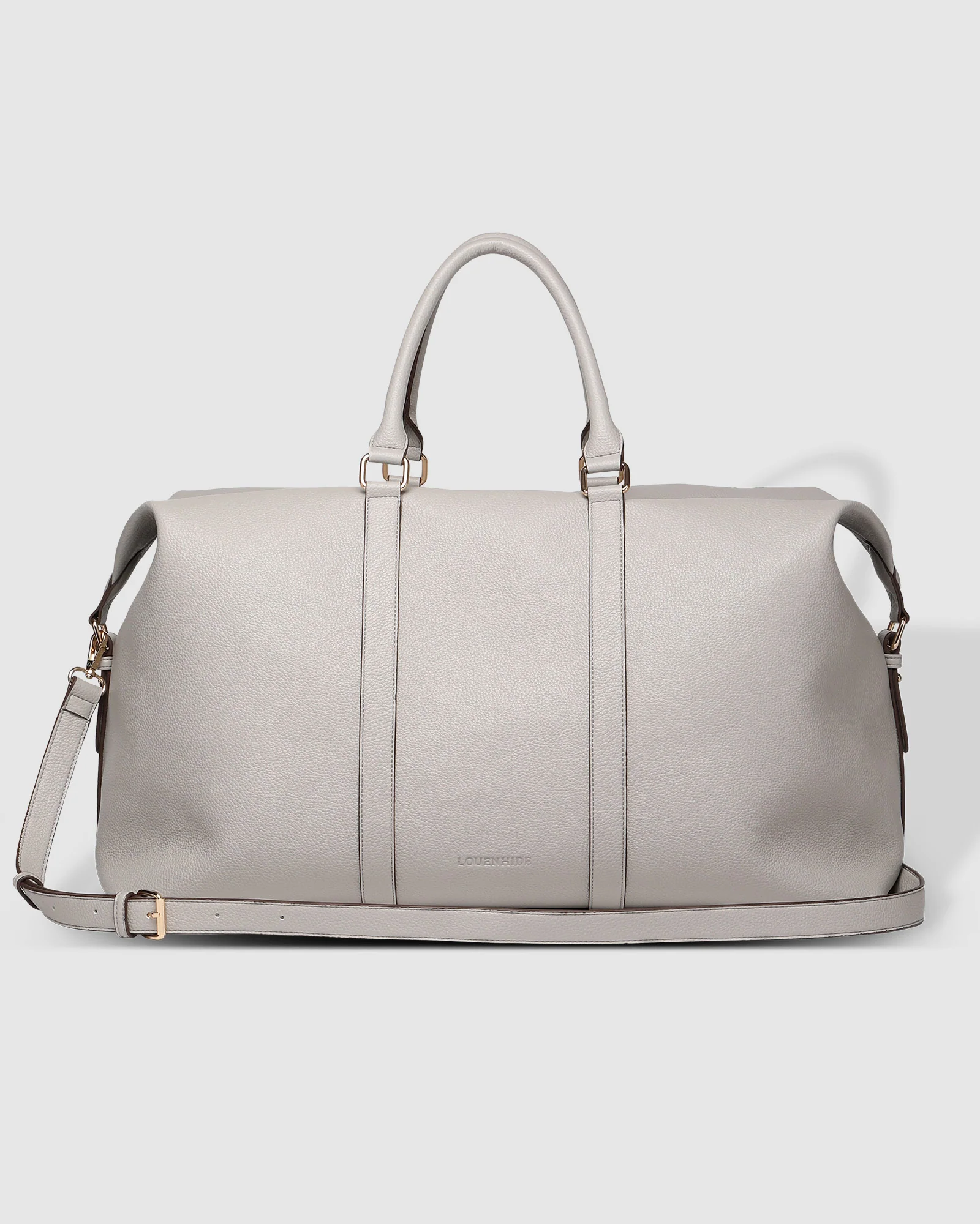 Boston Travel Bag - Light Grey