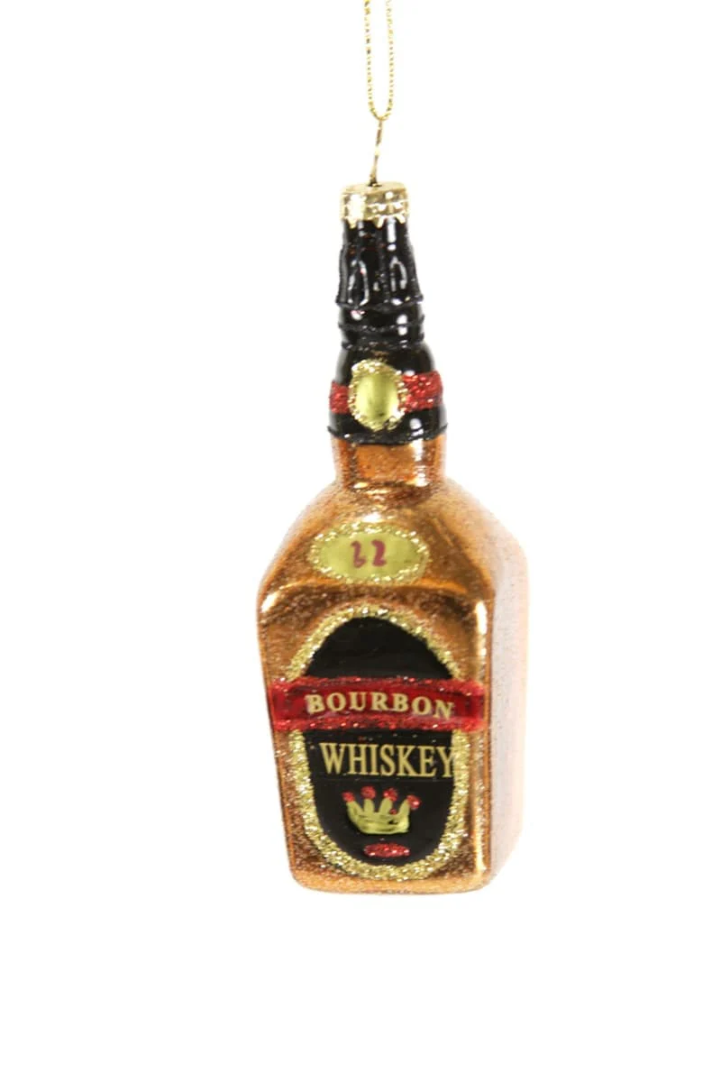 BOTTLE OF WHISKEY ORNAMENT