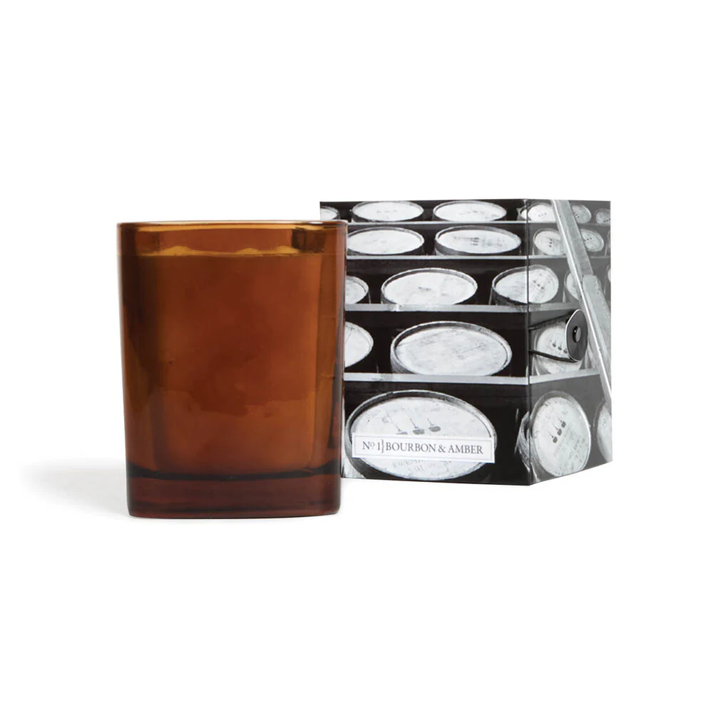 Bourbon & Amber Square Amber  Candle