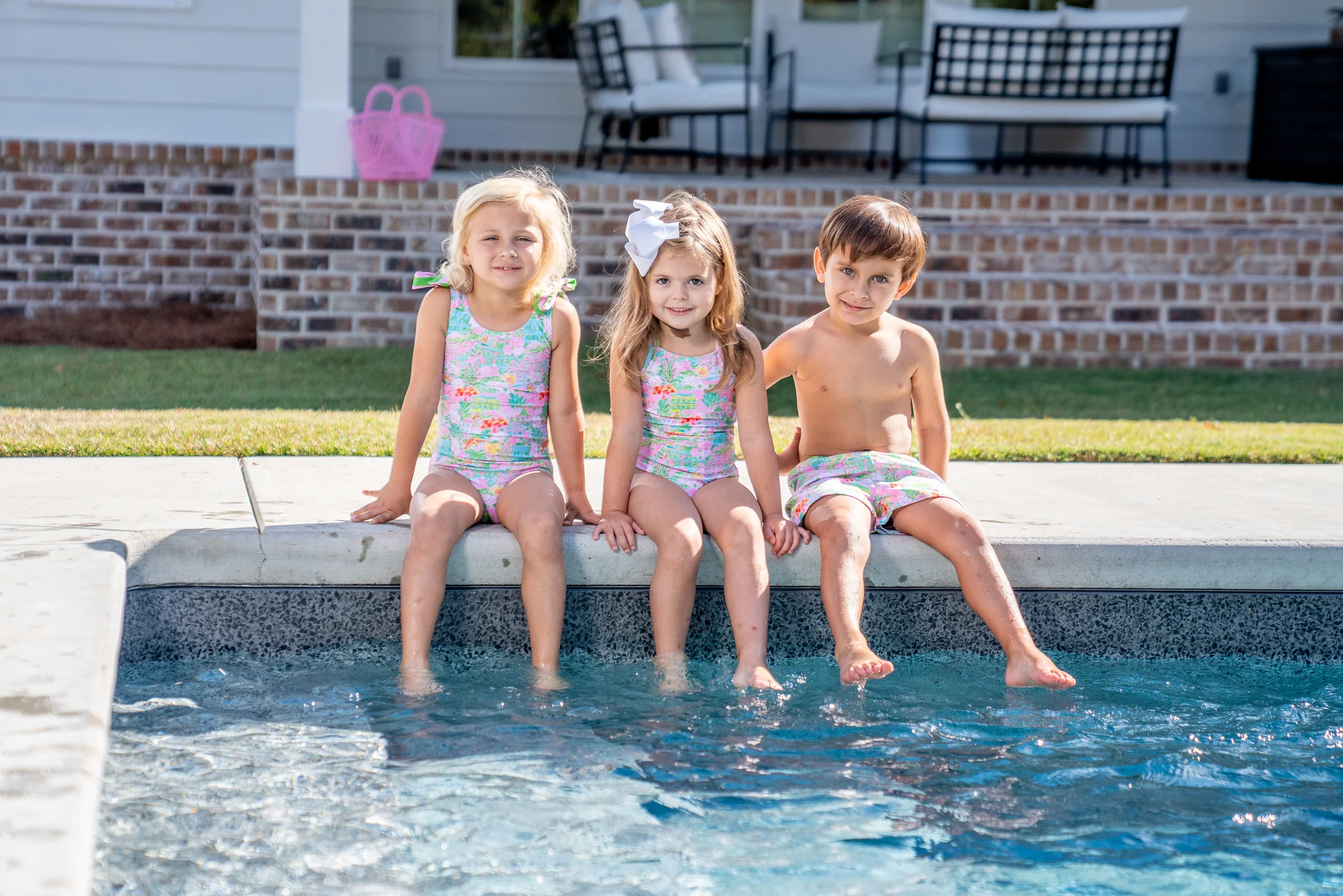 Boys Charming Charleston Trunks UPF50 - Image 2