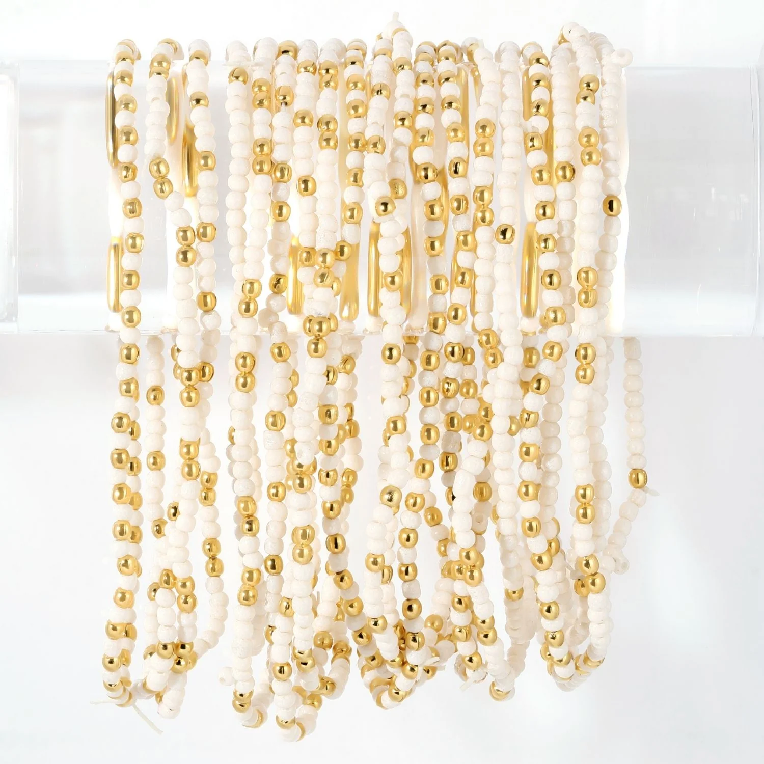 Bracelets - 2mm, White