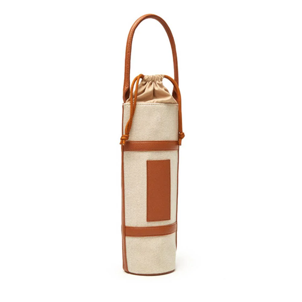 Brouk and Co. - Capri Single Wine Bag: Brown-3236 - Image 2