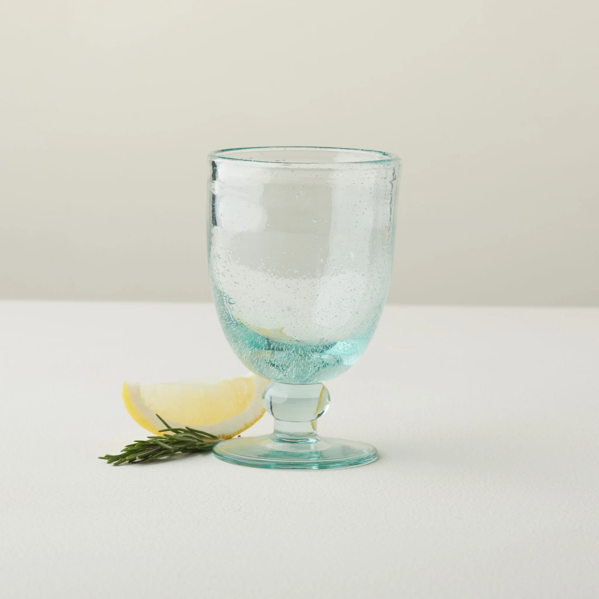 Bubble Stem Beverage Glass
