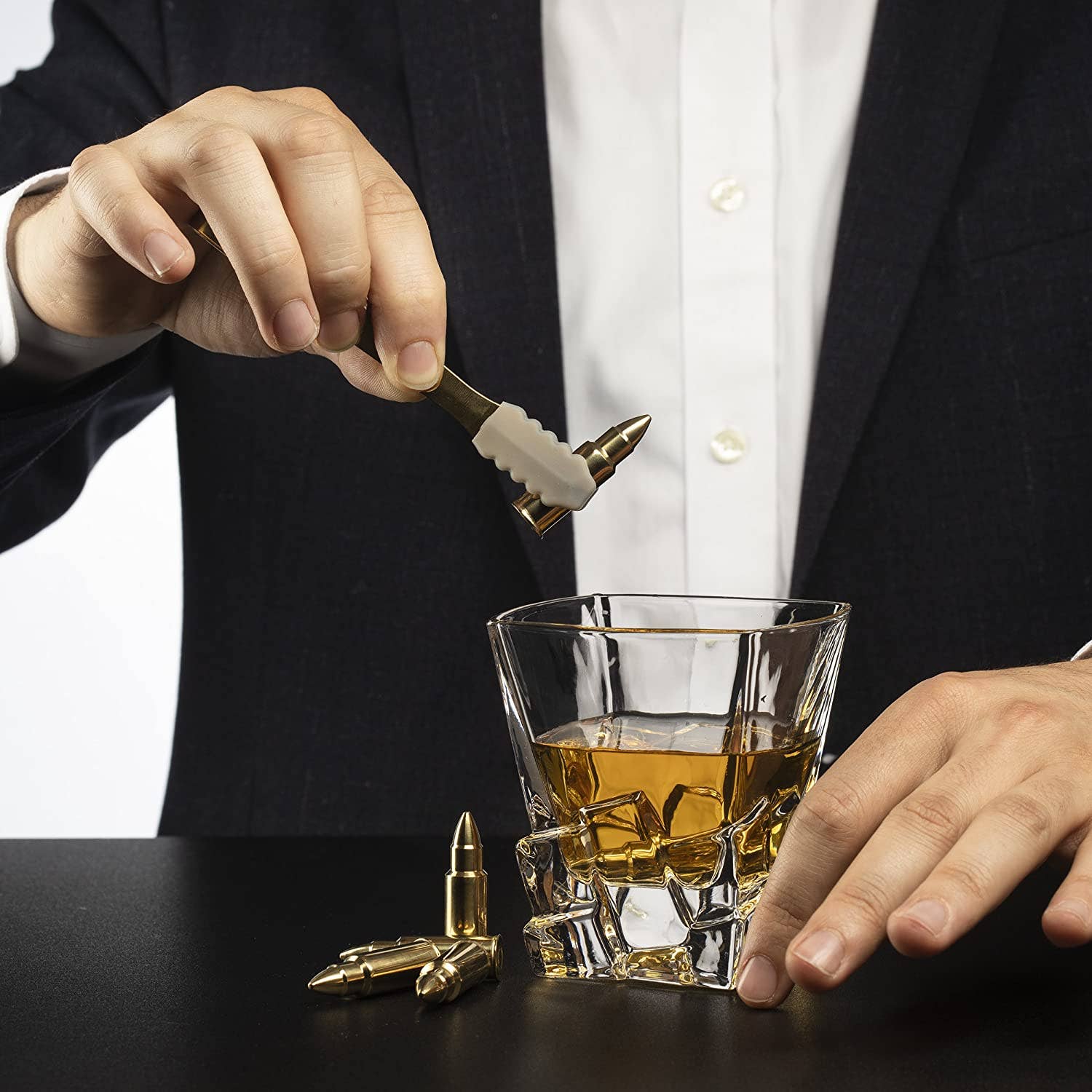 Bullet Whiskey Stones - Gold - Image 7