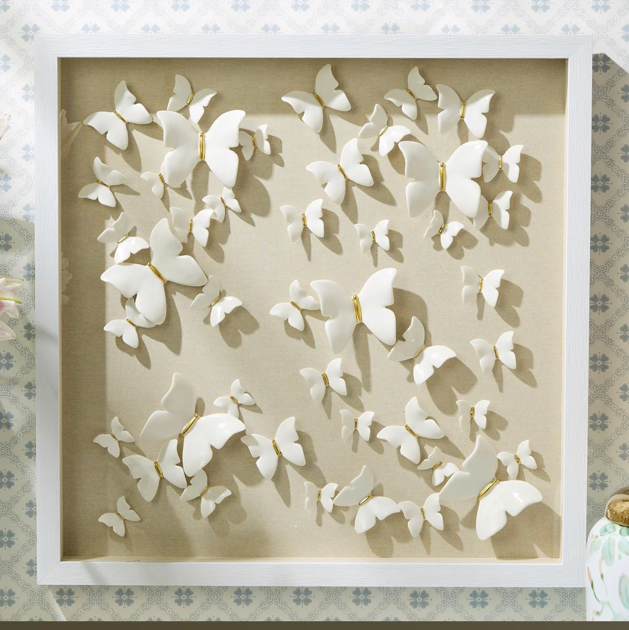 BUTTERFLIES SHADOW BOX WALL ART - Image 2