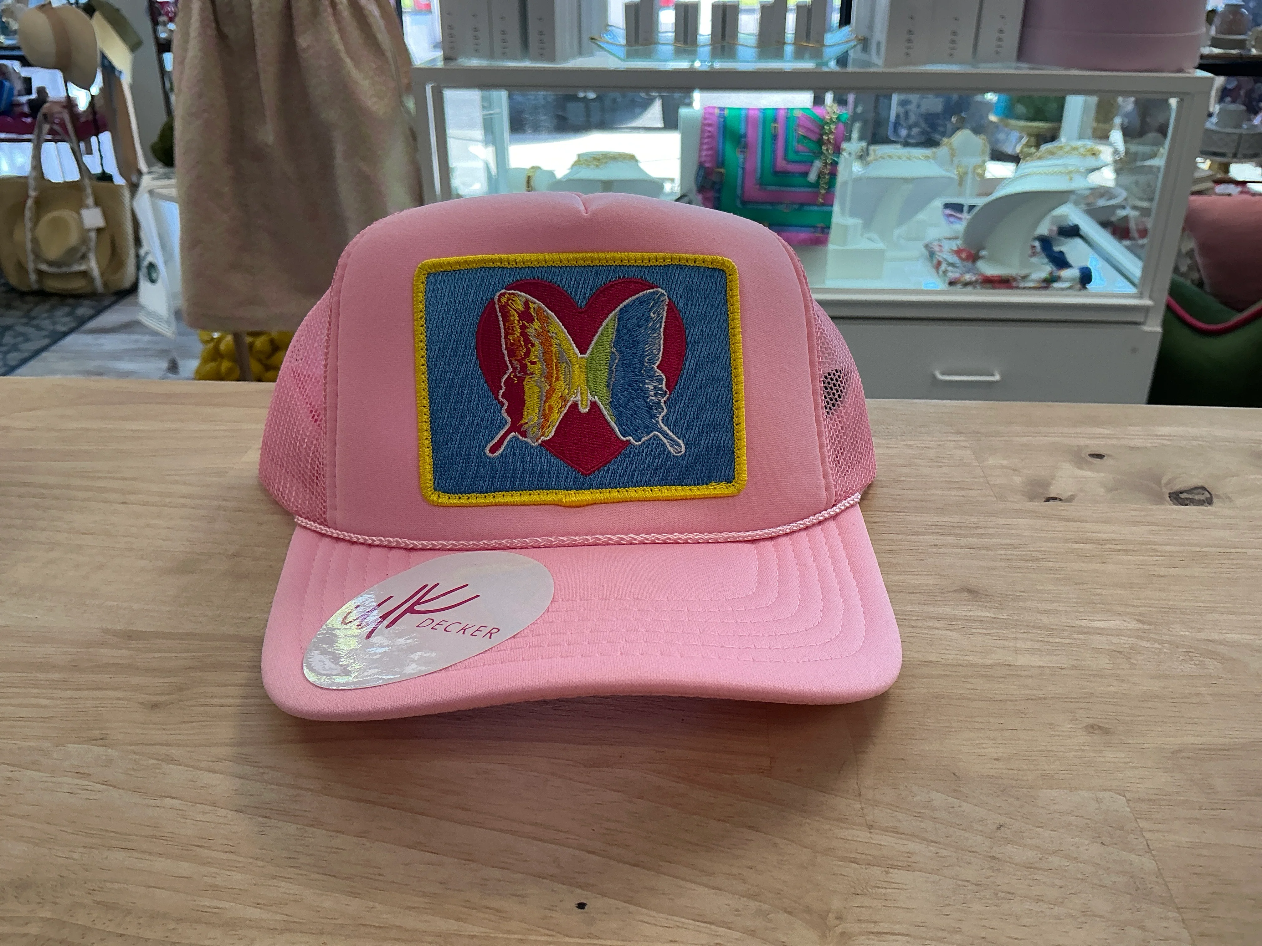 Butterfly Heart Trucker Hat - Image 2