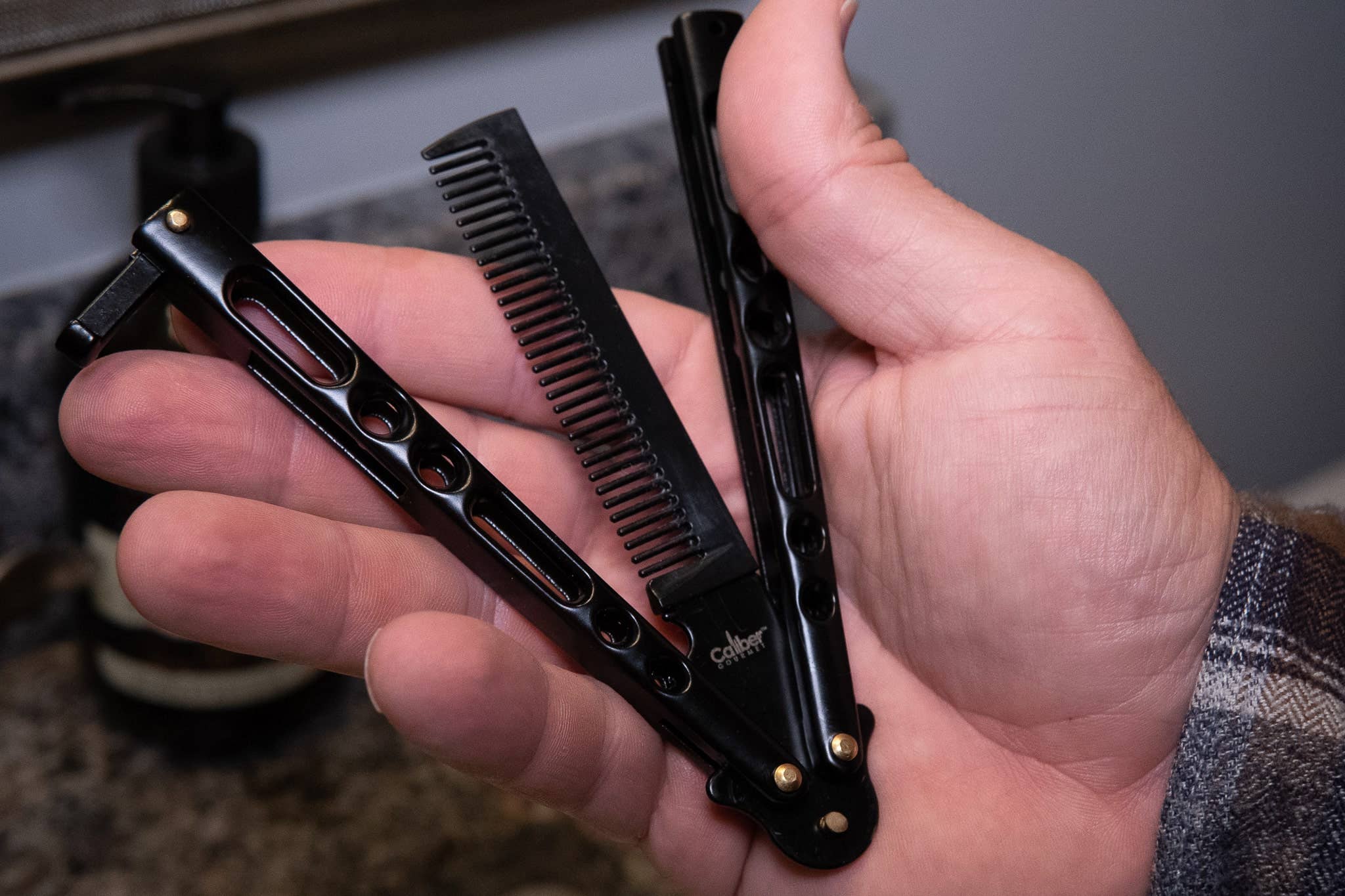CALIBER GOURMET / CAMPCO - Butterfly Comb, Black - Image 4