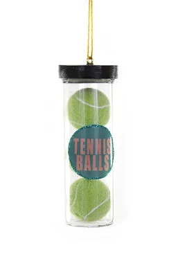 CANISTER OF TENNIS BALLS