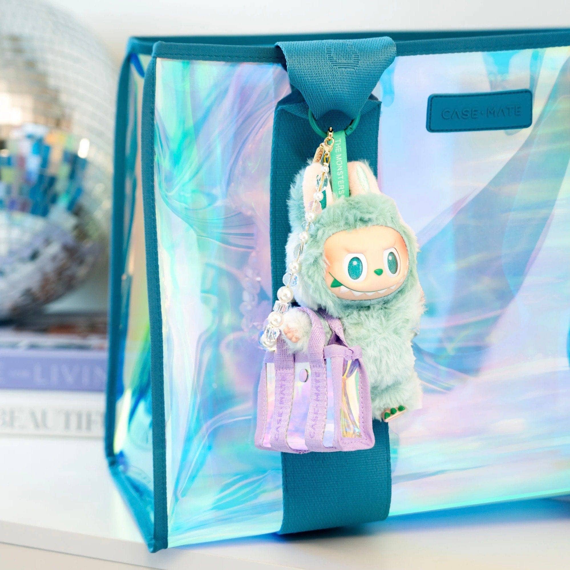 Case-Mate - Case-Mate Tini Tote Keychain Charm: Iridescent - Image 5
