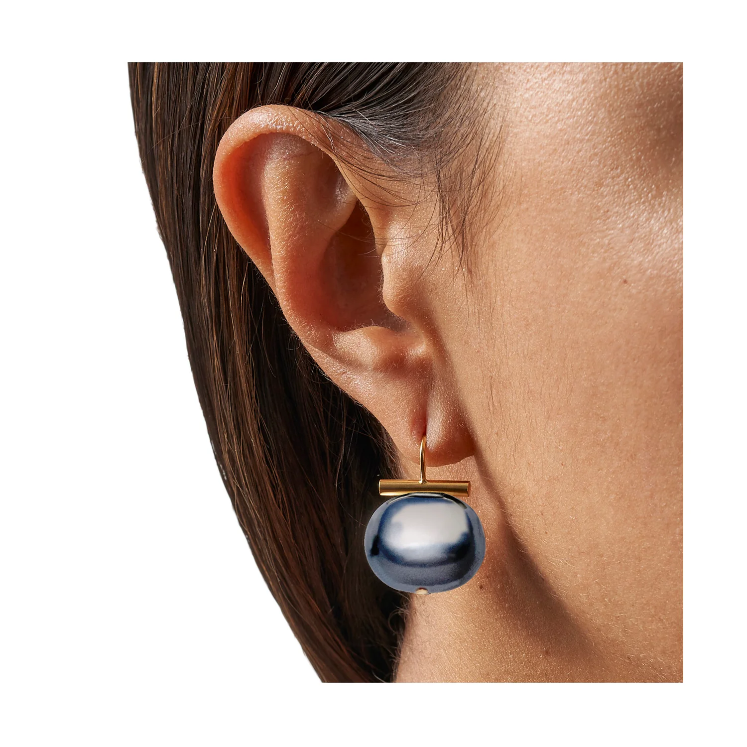 CC & Co by Catherine Canino - Statement Making Large Pebble Pearls
: White - Image 3