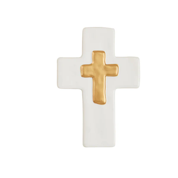 Ceramic and Gold Cross - Image 3