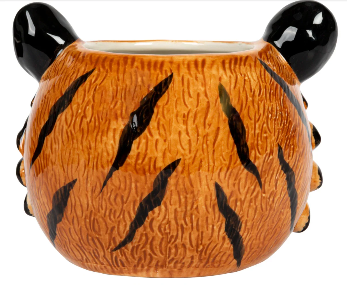 Ceramic Tiger Head Planter - Image 2