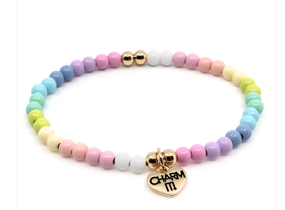 Charm it! Gold Pastel Stretch