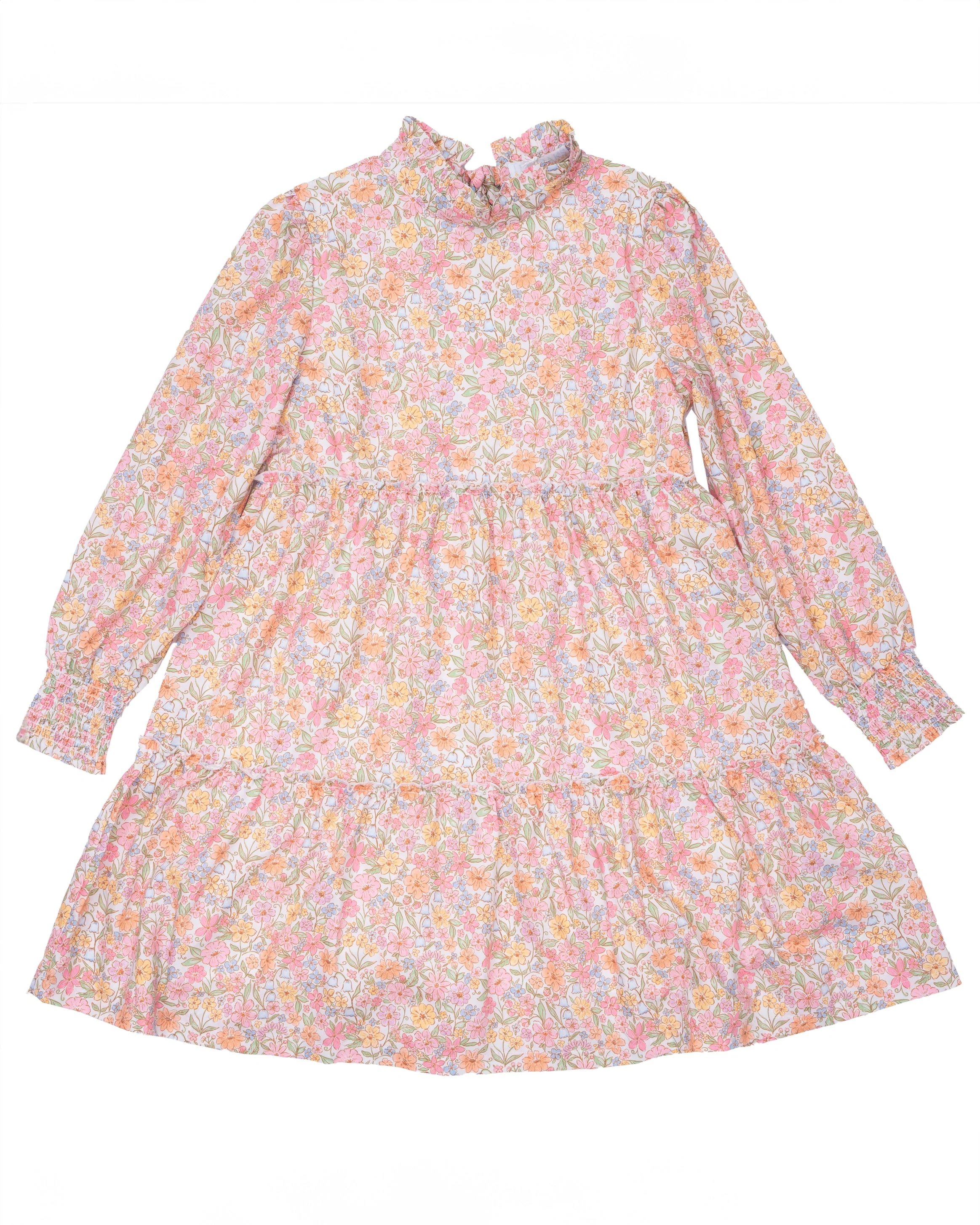 Christa Mom Watercolor Wildflower Dress