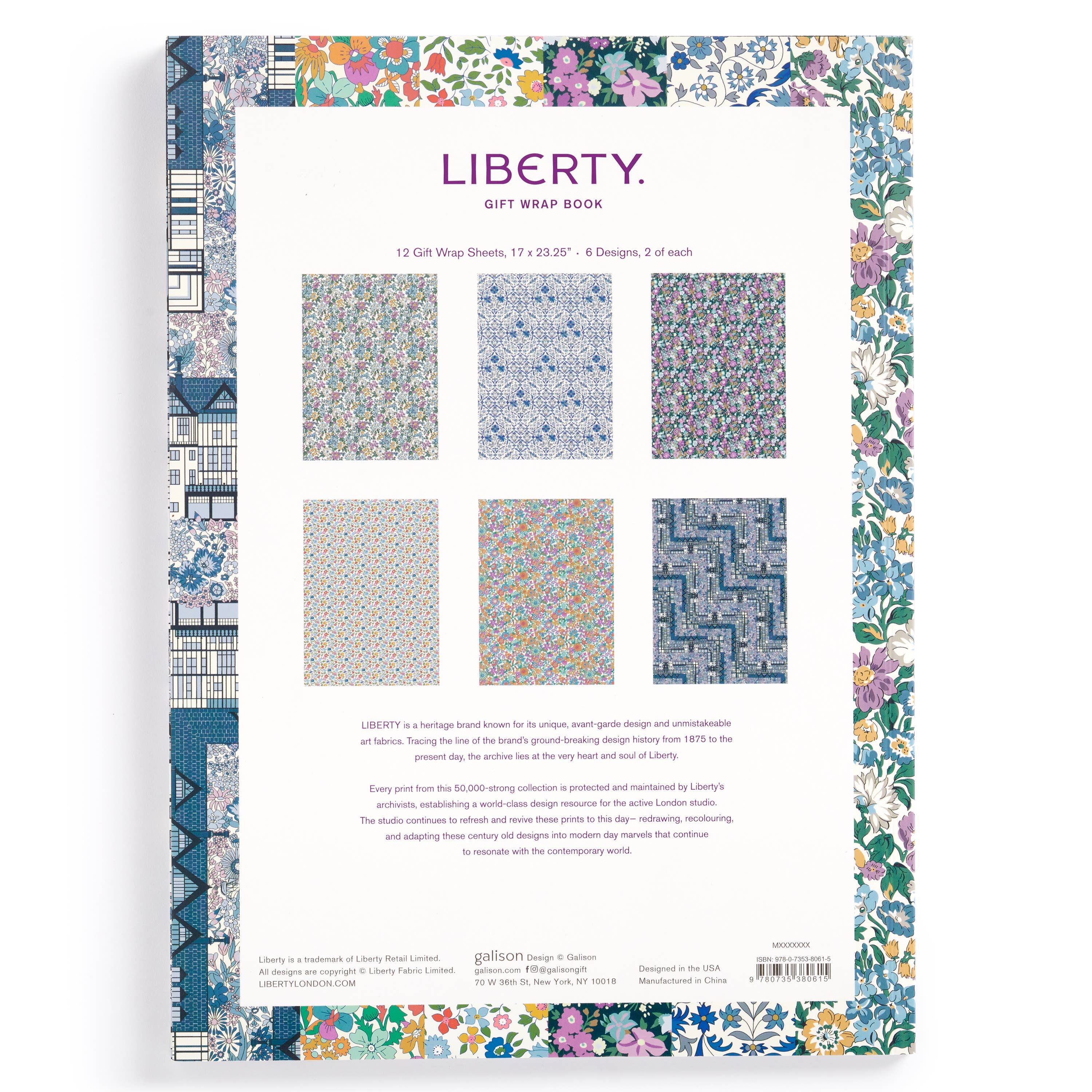 Chronicle Books - Liberty Gift Wrap Book - Image 4