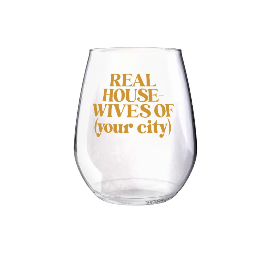 Clairebella - Shatterproof Wine Glass - Custom Real Housewives: Hot Pink - Image 2