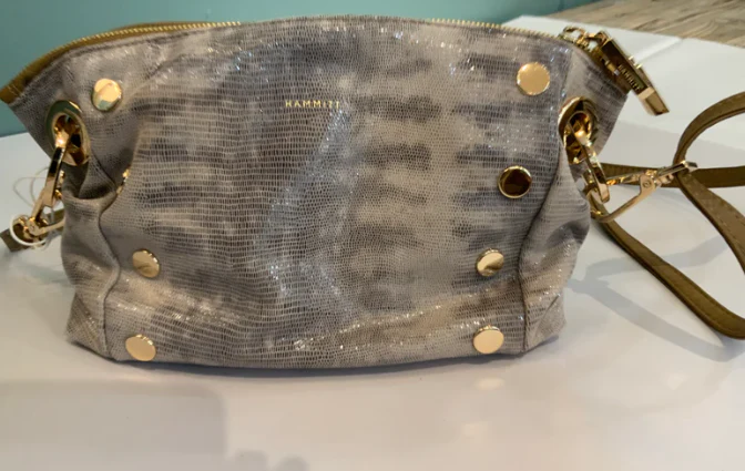 Daniel Crossbody Clutch Spotted Smoke
