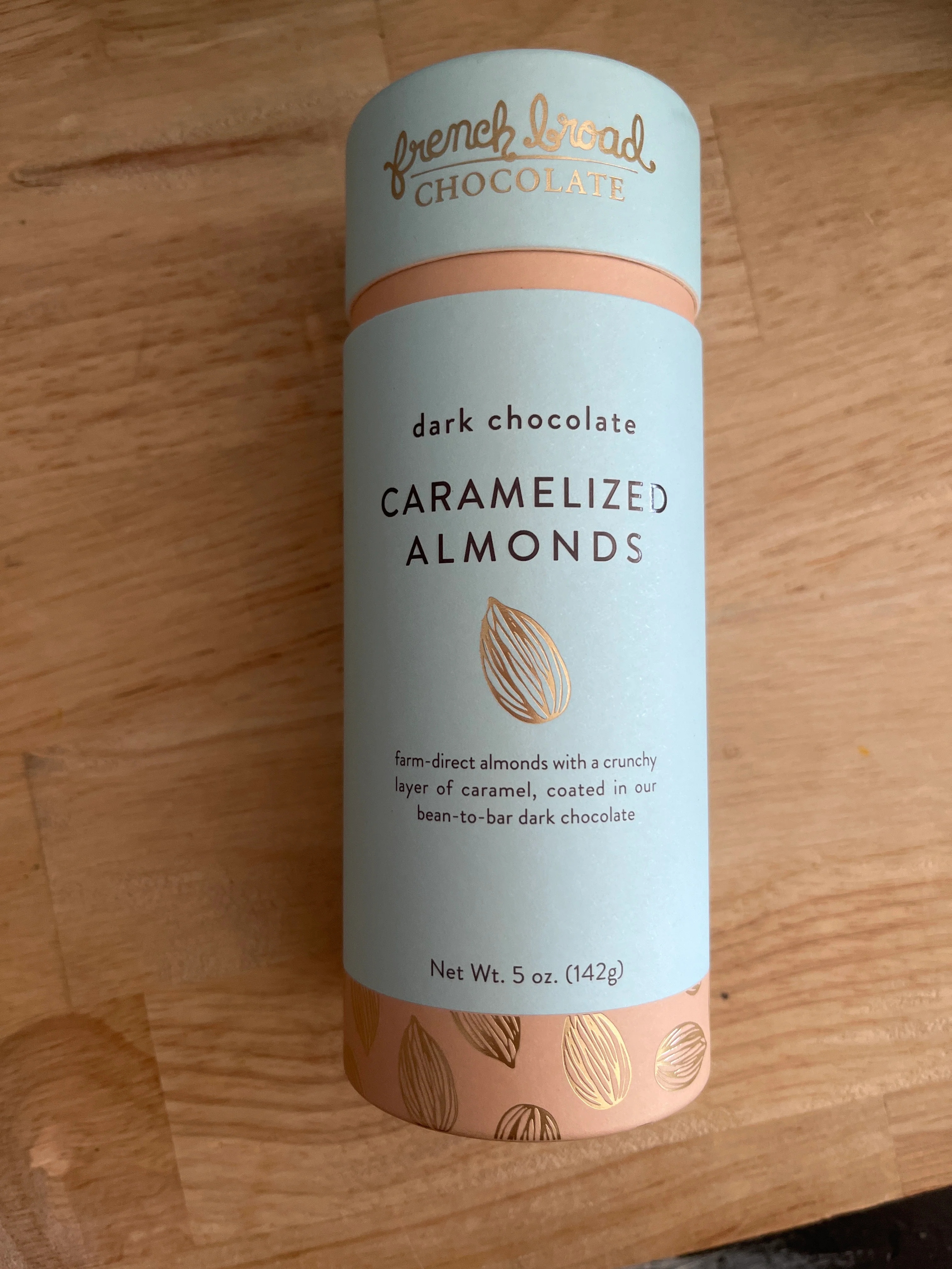 Dark Chocolate-Covered Caramelized Almonds - 5oz