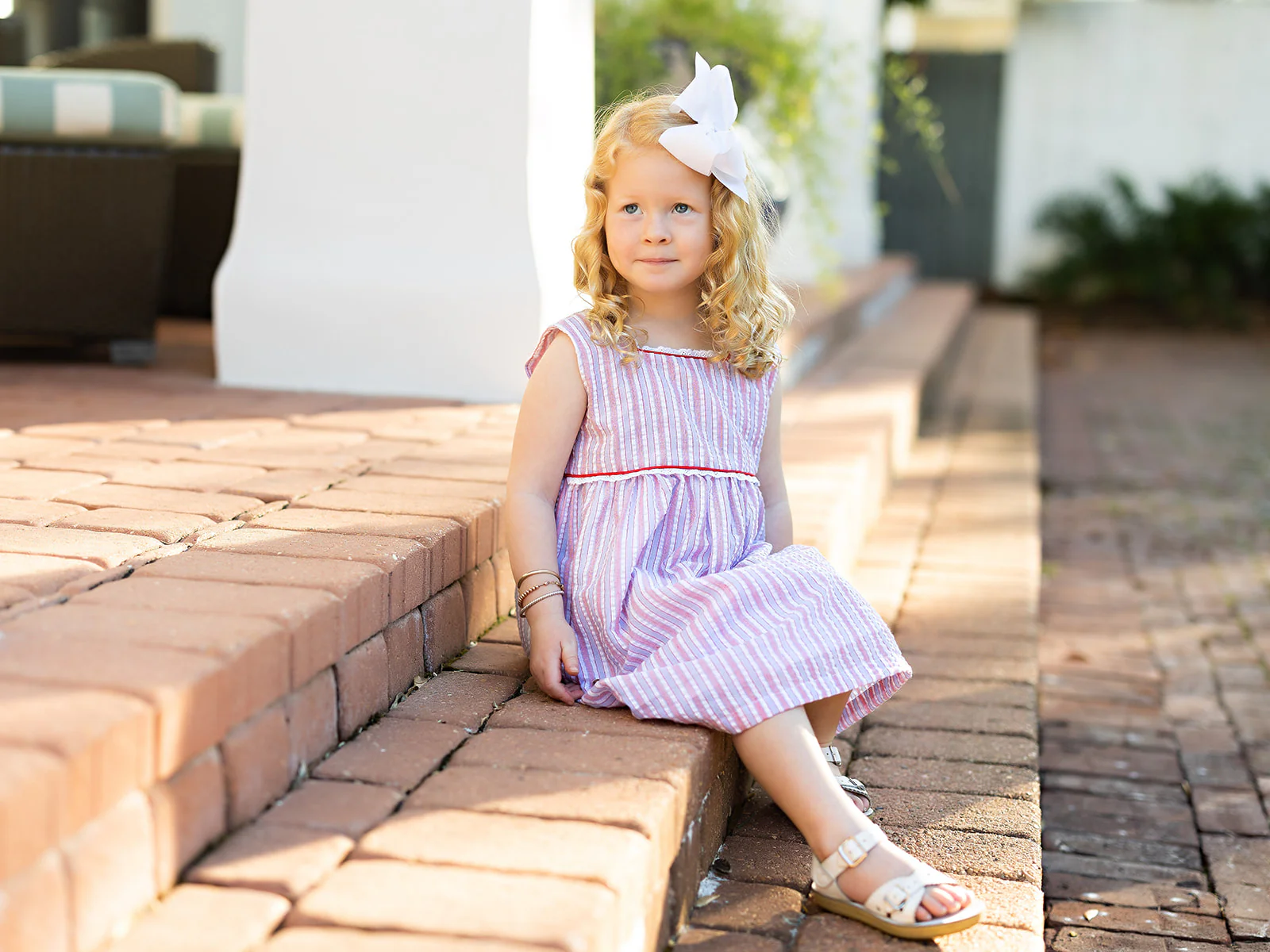 Darby RWB Striped Dress - Image 2