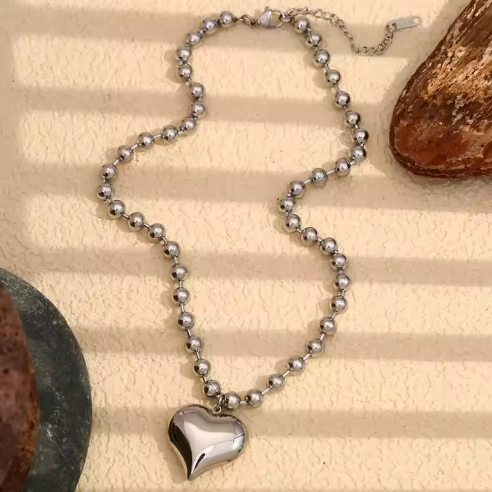 Deep South Originals Inc. - Beaded Heart Necklace ~ Deep South Originals: Gold - Image 5