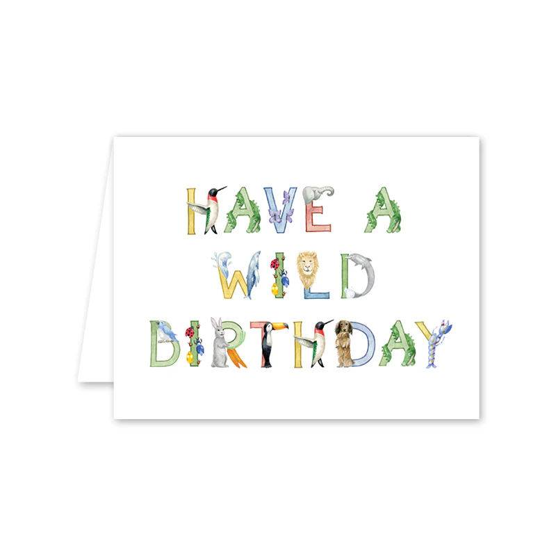 Dogwood Hill - Animal Alphabet Birthday: Single Card - Image 2