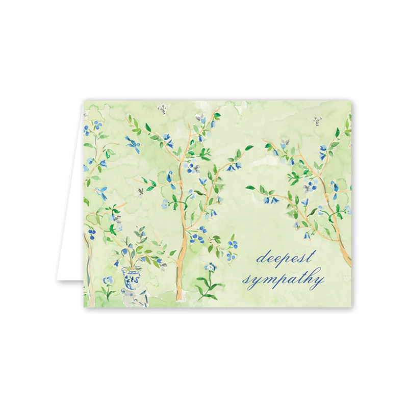Dogwood Hill - Bespoke Chinoiserie Sympathy: Single Card - Image 2