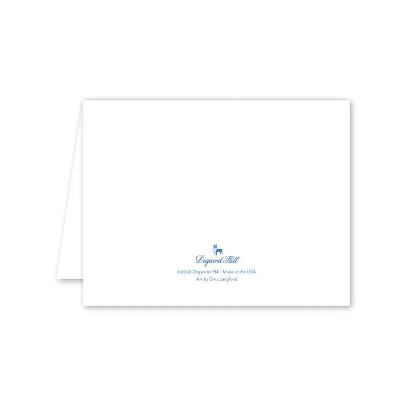 Dogwood Hill - Bespoke Chinoiserie Sympathy: Single Card - Image 3