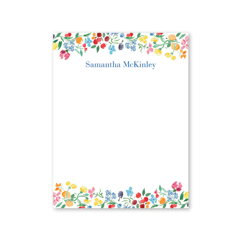 Dogwood Hill Jardin Notepad