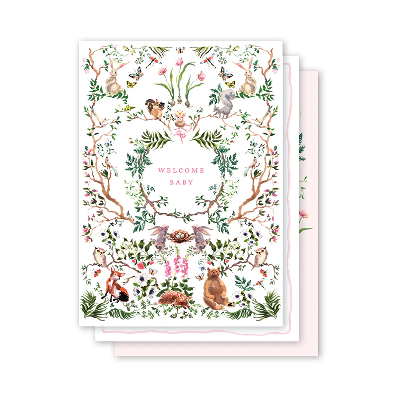 Dogwood Hill - Woodland Pink Milestone Cards: Milestone Cards - Set of 15