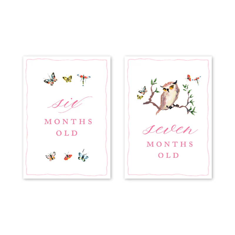 Dogwood Hill - Woodland Pink Milestone Cards: Milestone Cards - Set of 15 - Image 5