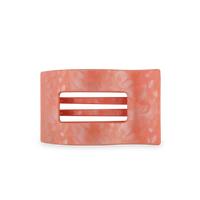 Dreamsicle Medium Flat Rectangle Hair Clip - Medium