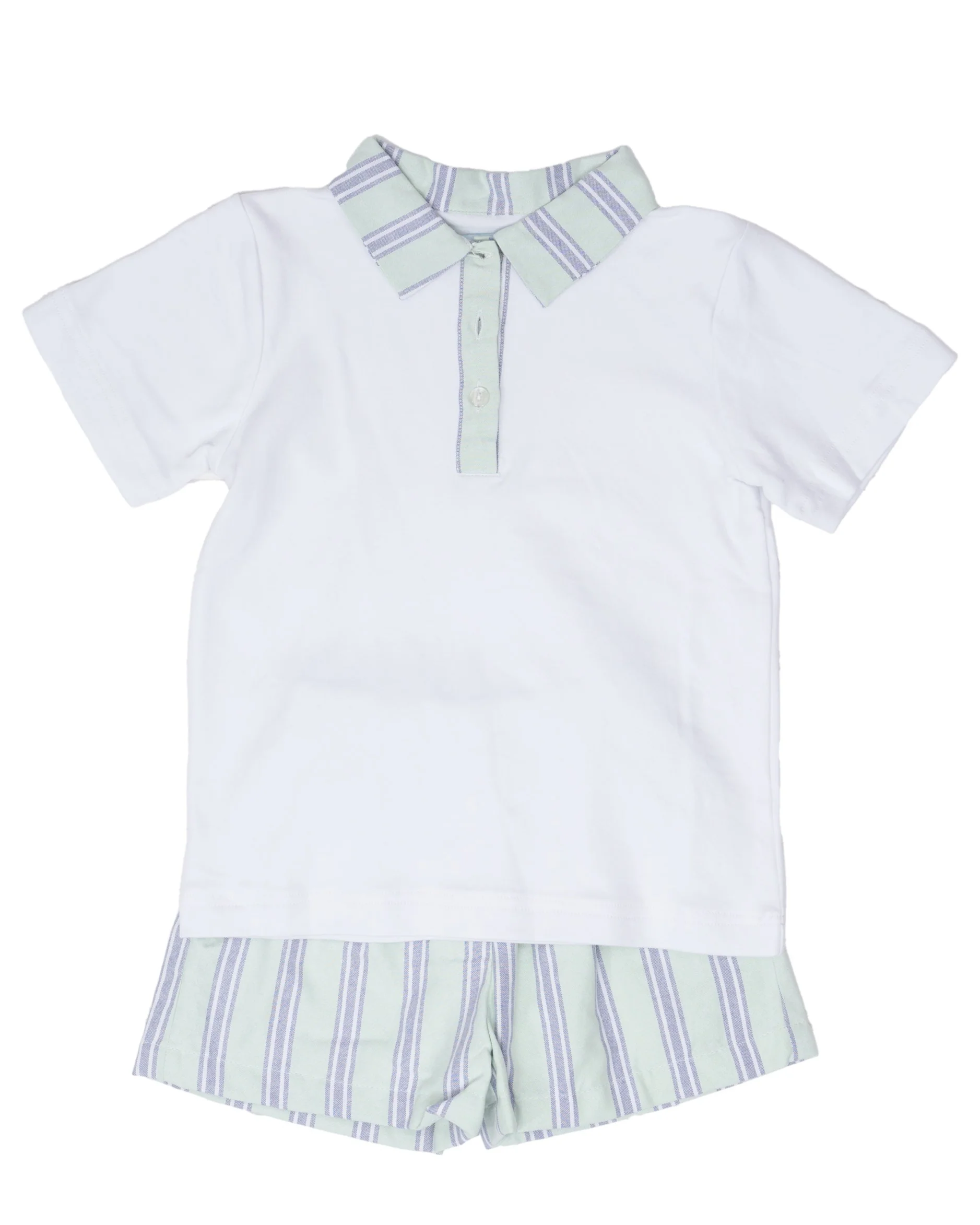 Easton Mint & Navy Stripe Set