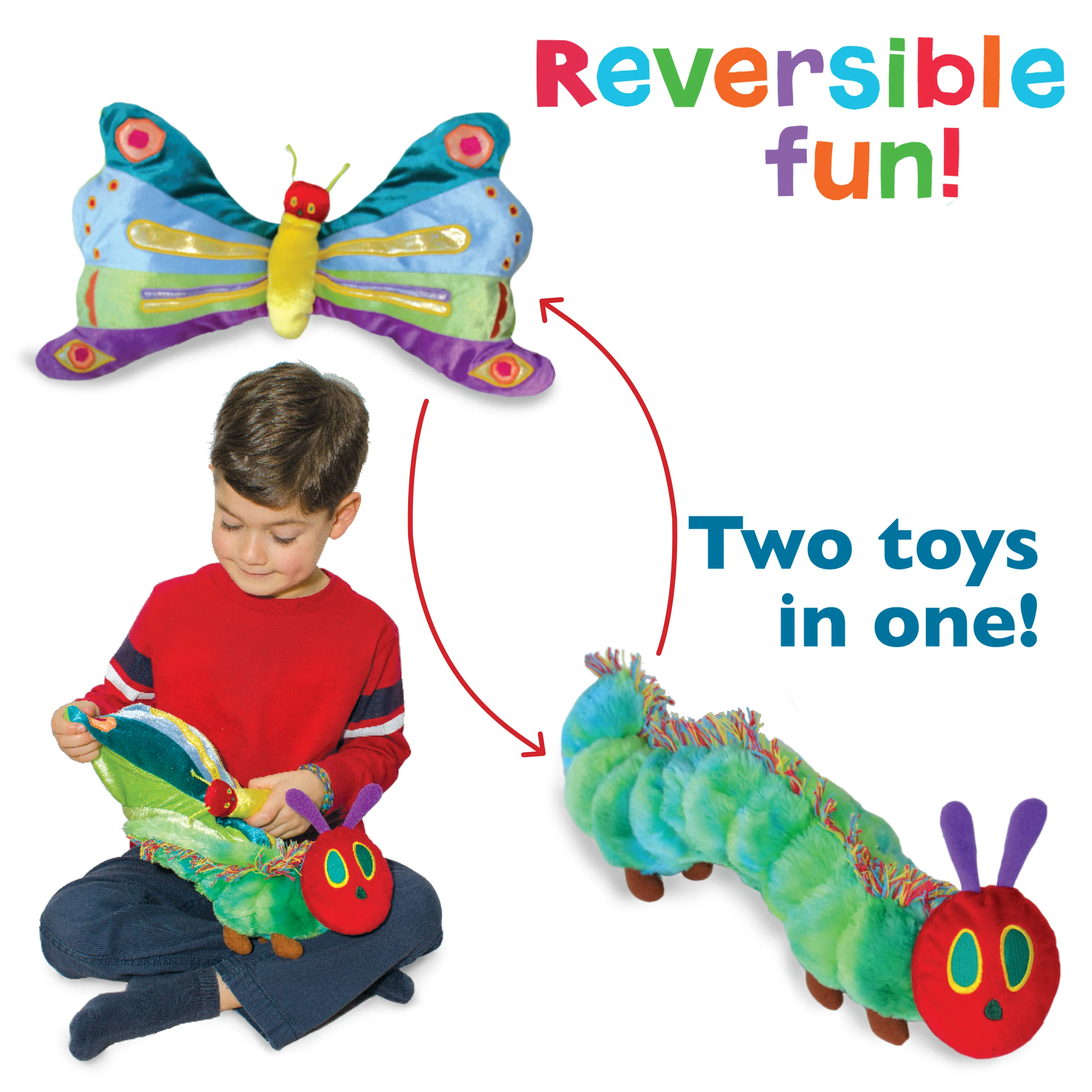EC Reversible Plush VHC/Butterfly