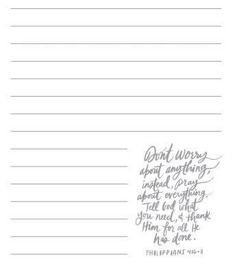 Inspirational Daily Scripture Journal Pad - Image 2