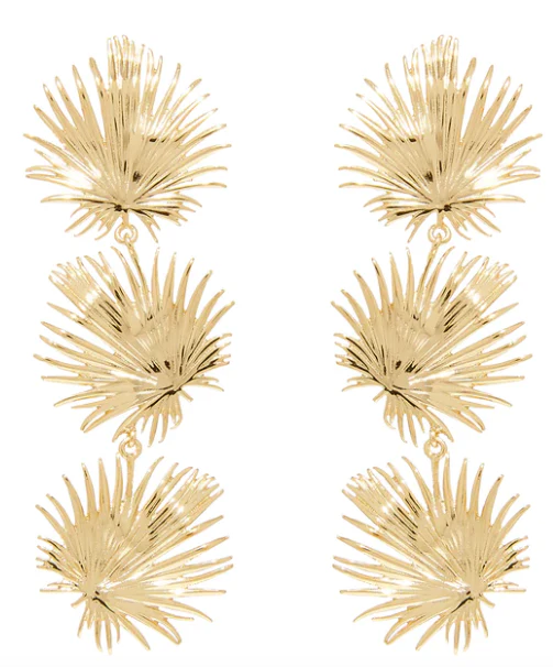 Mignonne Gavigan Elin Palm Earring GOLD 033