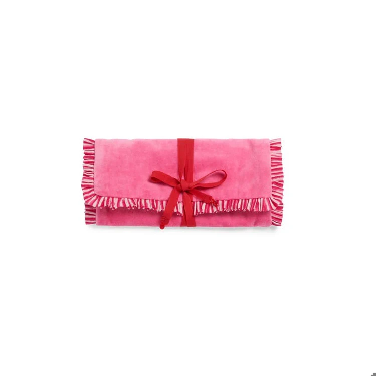 ELLE JEWELRY ROLL,PINK