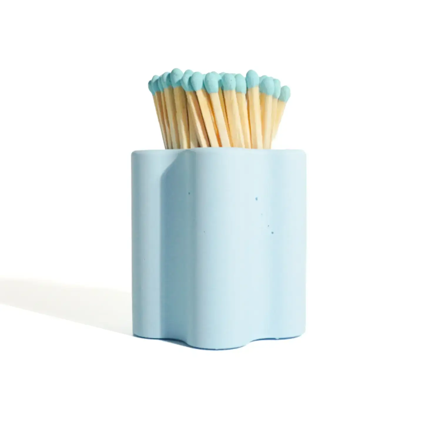 Enlighten the Occasion - Pastel Flower Vessel with Colorful Matchsticks: Pink - Image 4