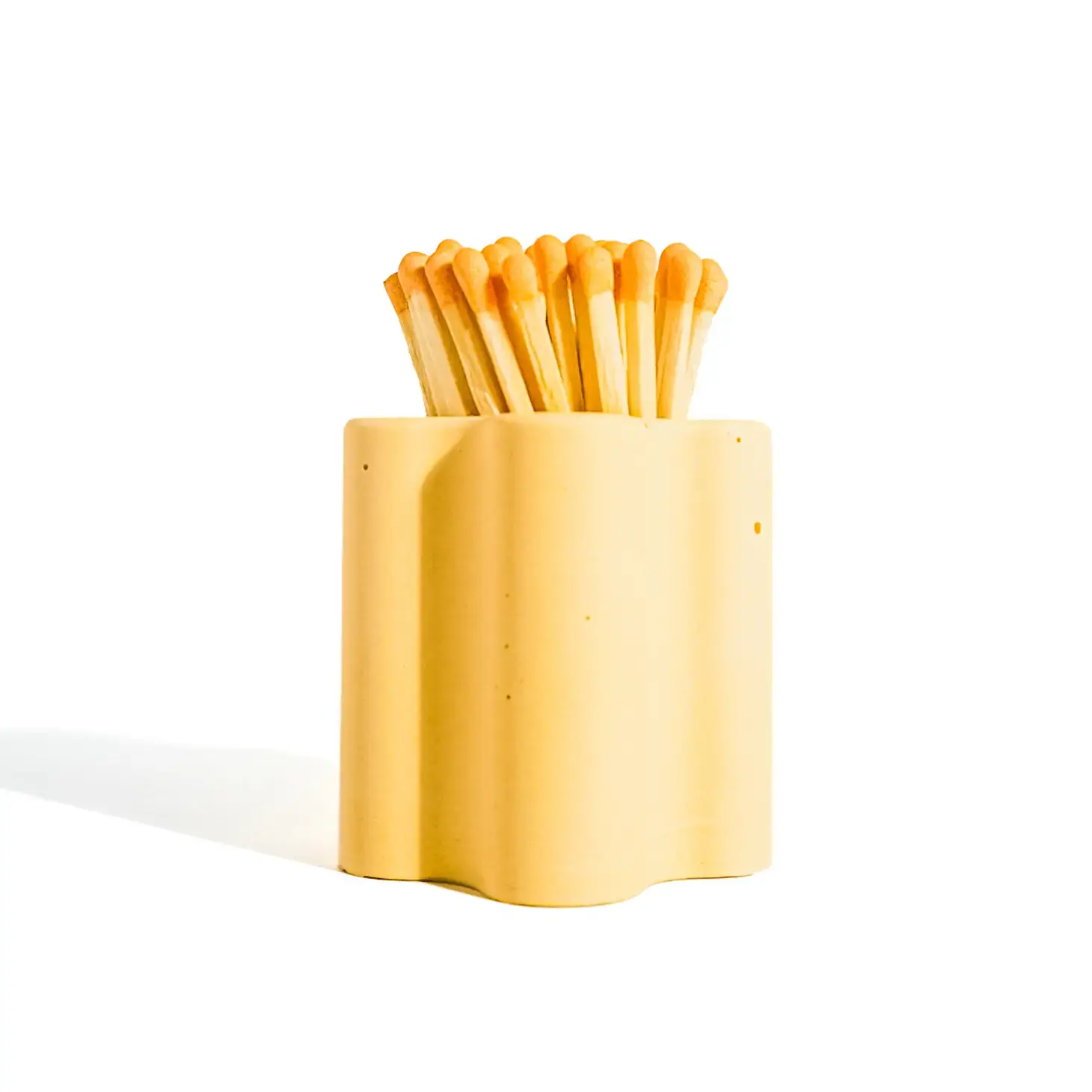 Enlighten the Occasion - Pastel Flower Vessel with Colorful Matchsticks: Purple - Image 6
