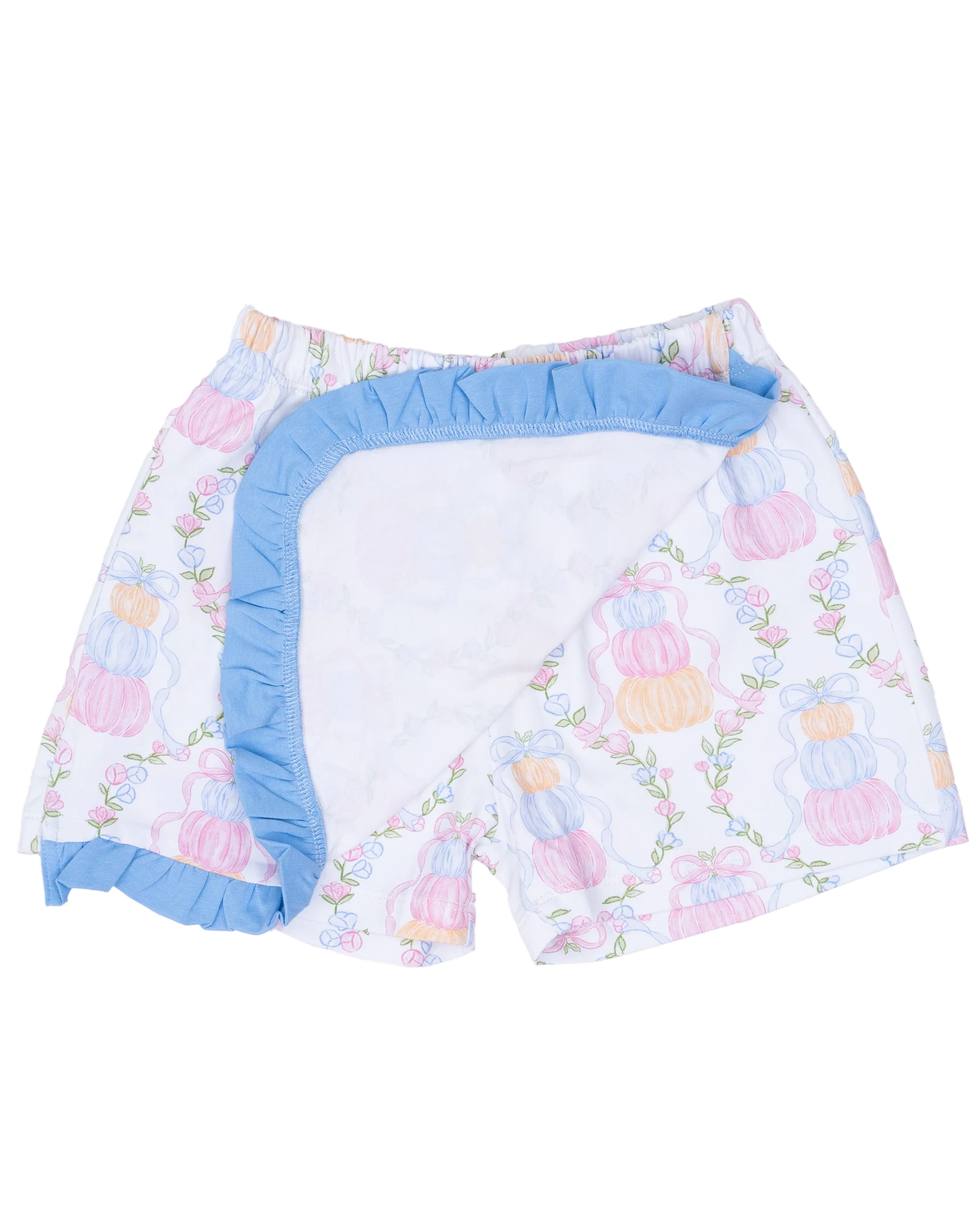 Evelyn Pumpkin Trellis Skort - Image 2