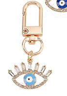 Evil Eye Rhinestone Key chain - Image 3