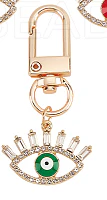 Evil Eye Rhinestone Key chain - Image 4